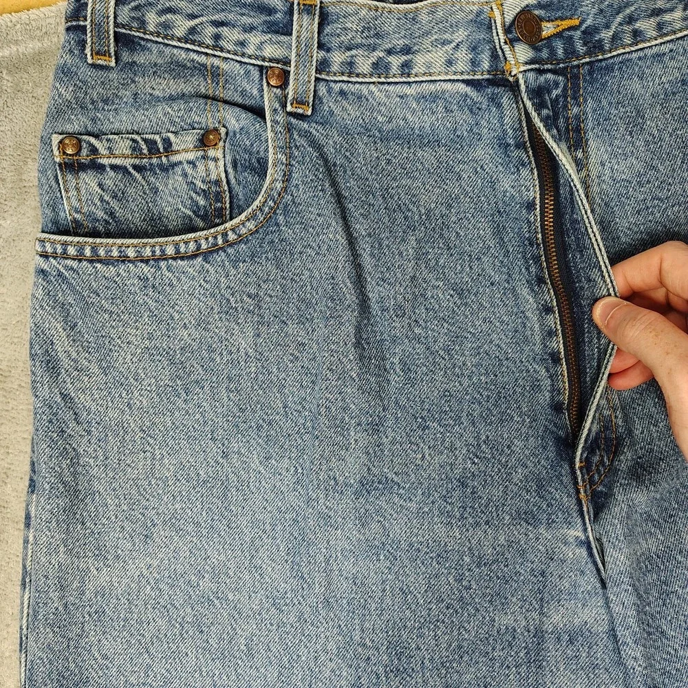 Vintage Levis Jeans Mens 36x35 Blue 545 Straight Loose Fit‎ Medium Wash Denim